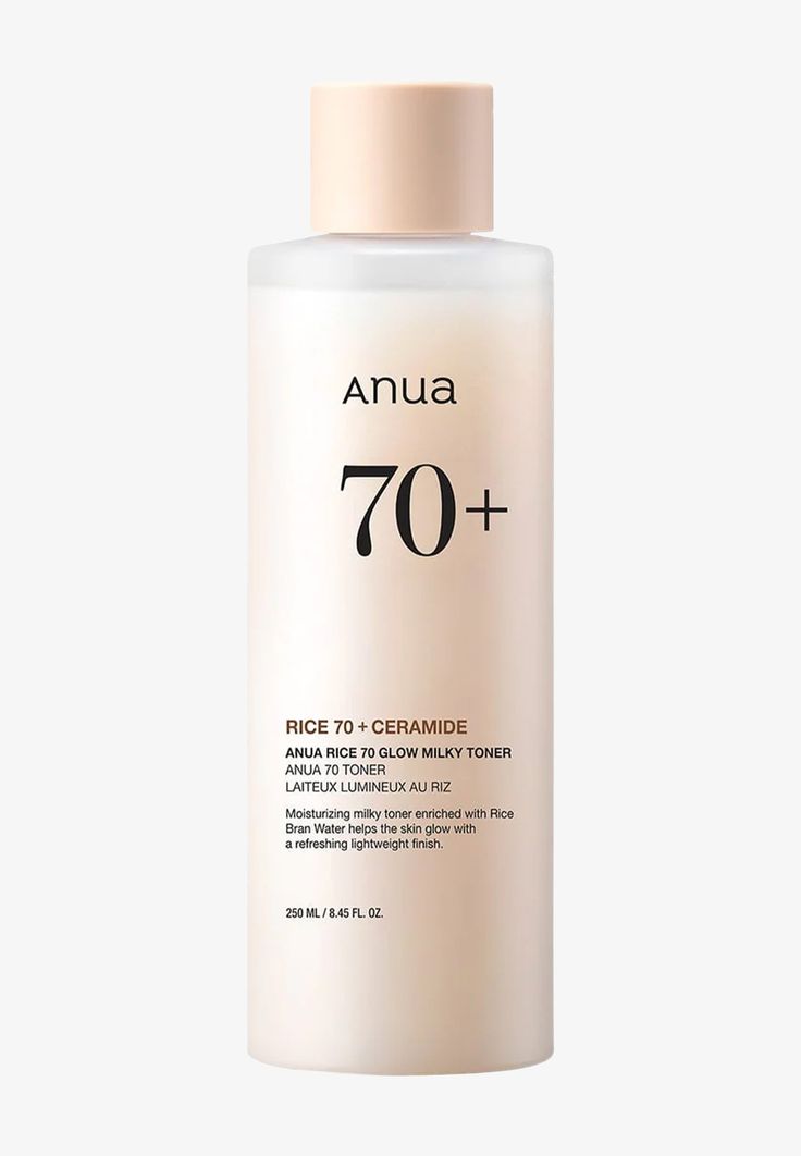 Anua - Tónico Rice 70 Glow Milky Toner