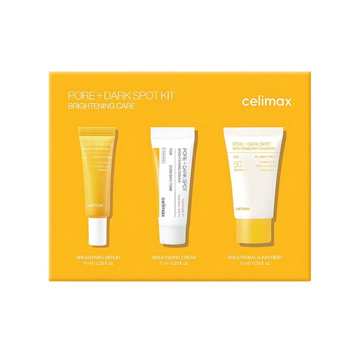 CELIMAX- Pore + Dark Spot Brightening Kit