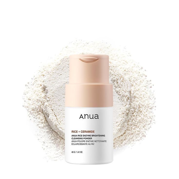 Anua-Rice + Ceramide Enzyme Brightening Cleansing Powder